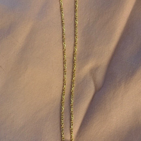 Kendra Scott Cailin Gold Necklace with Clear Pendant - Picture 6 of 6